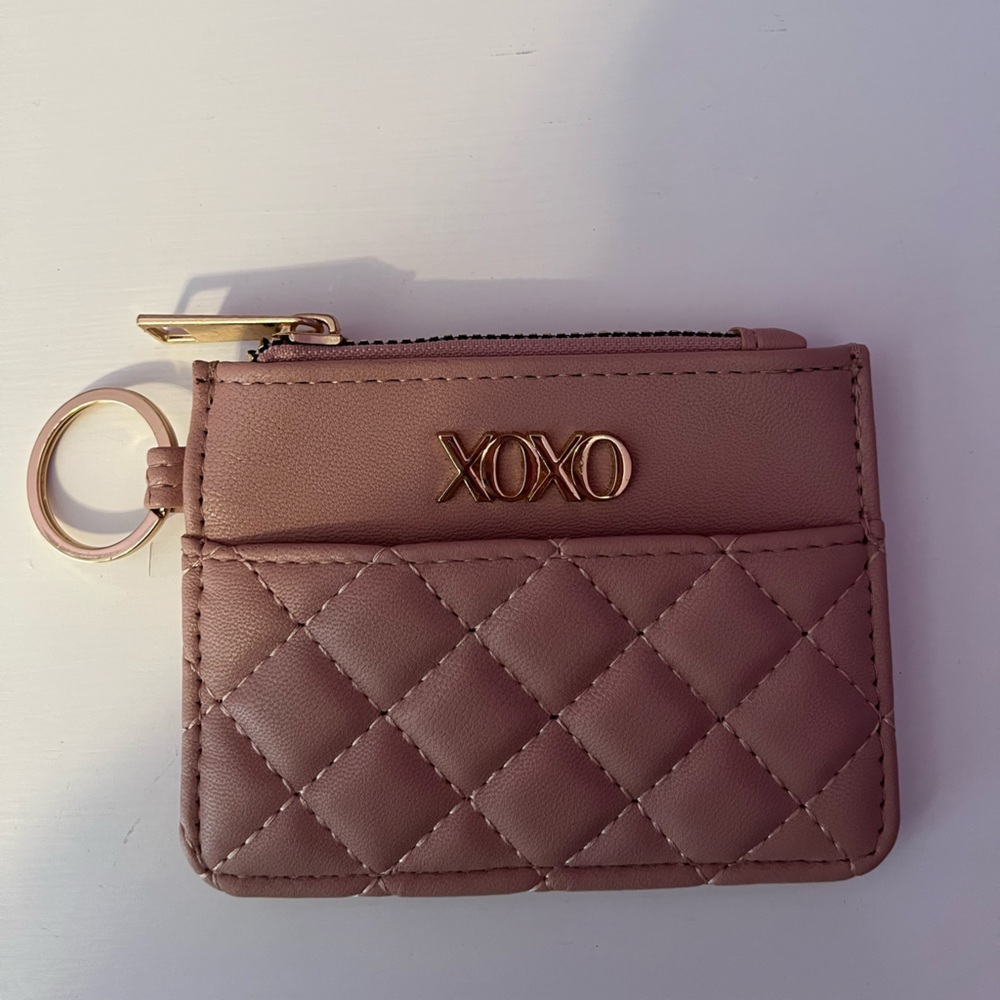Small mauve colored wallet